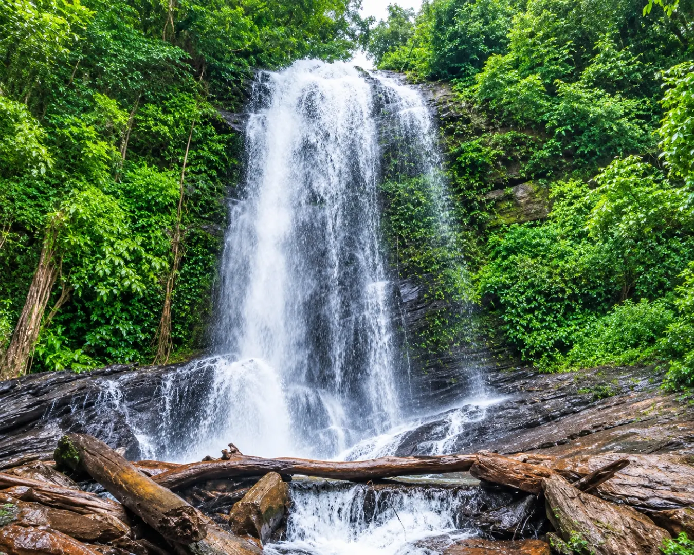Hidlumane Falls on Kodachadri Trek
